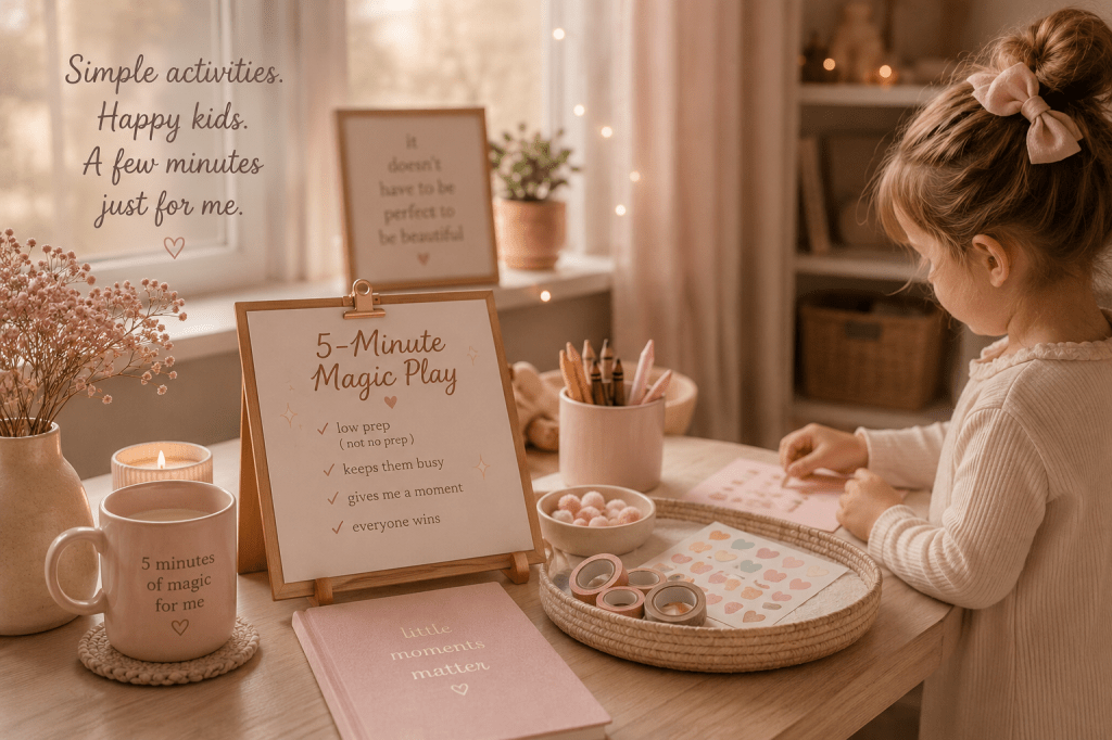 5-Minute Low Prep Activities for Kids That Actually&nbsp;Work